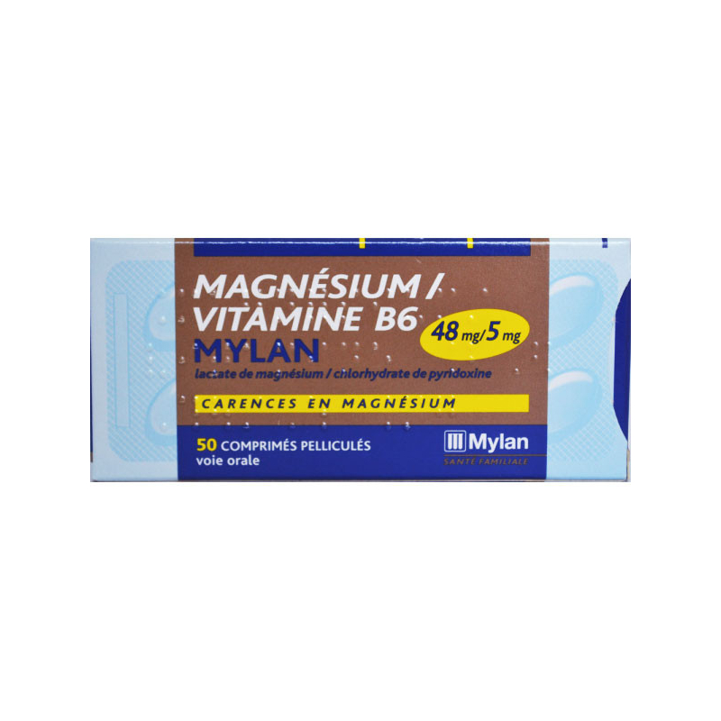 MAGNESIUM VITAMINE B6 MYLAN 