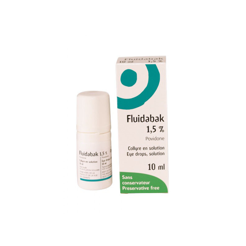 FLUIDABAK 1,5% COLLYRE