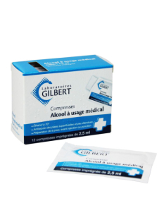 COMPRESSES D' ALCOOL 
